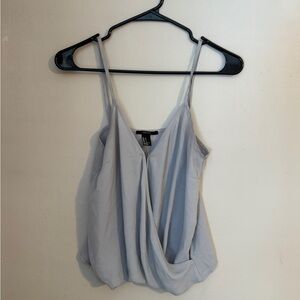 Forever 21 Soft Blue Draped Camisole
